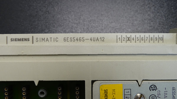 6ES5465-4UA12 E-Stand:3 Set 4St. Siemens Analog Input